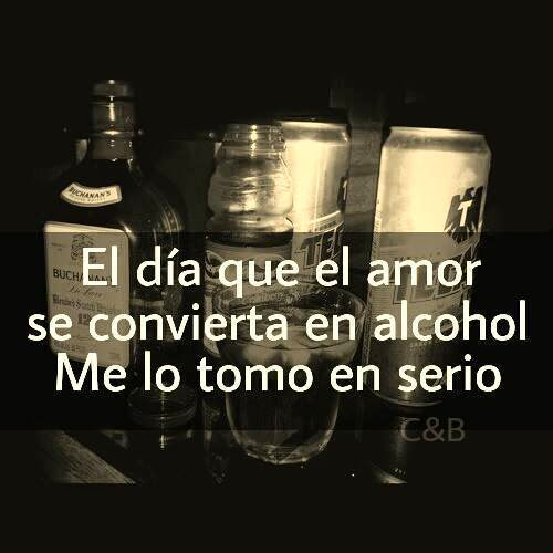 A mí la desgracia el marido bebe